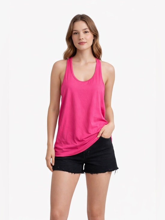Nameless Tops - hot pink Racerback Tank Top